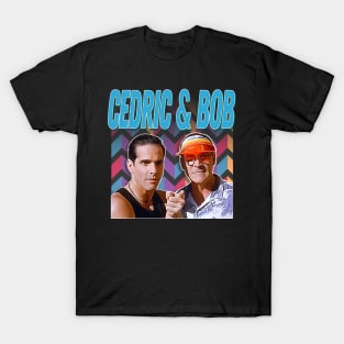 Cedric & Bob // 90s Style Aesthetic Design T-Shirt